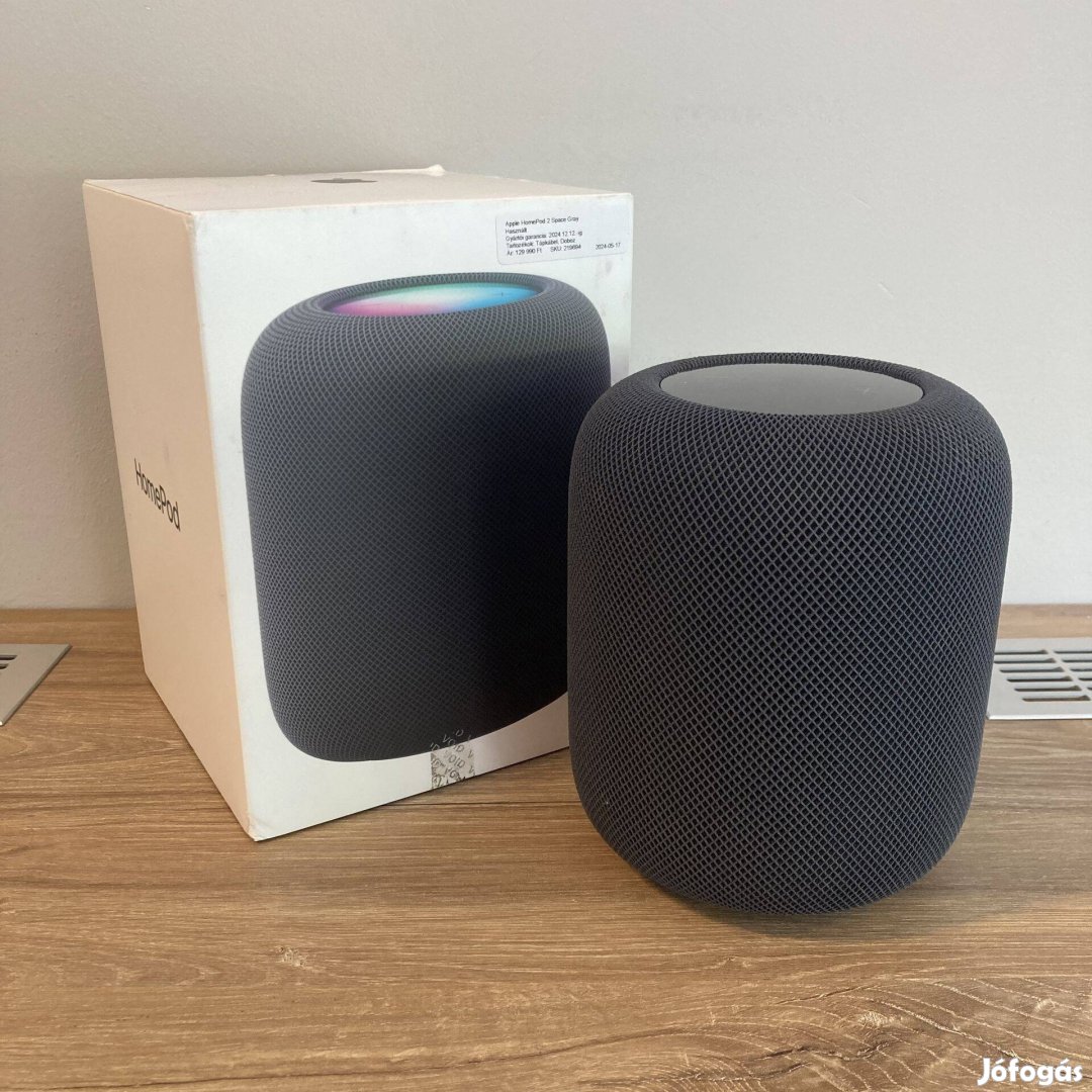 Apple Homepod 2 Space Gray Szürke Használt