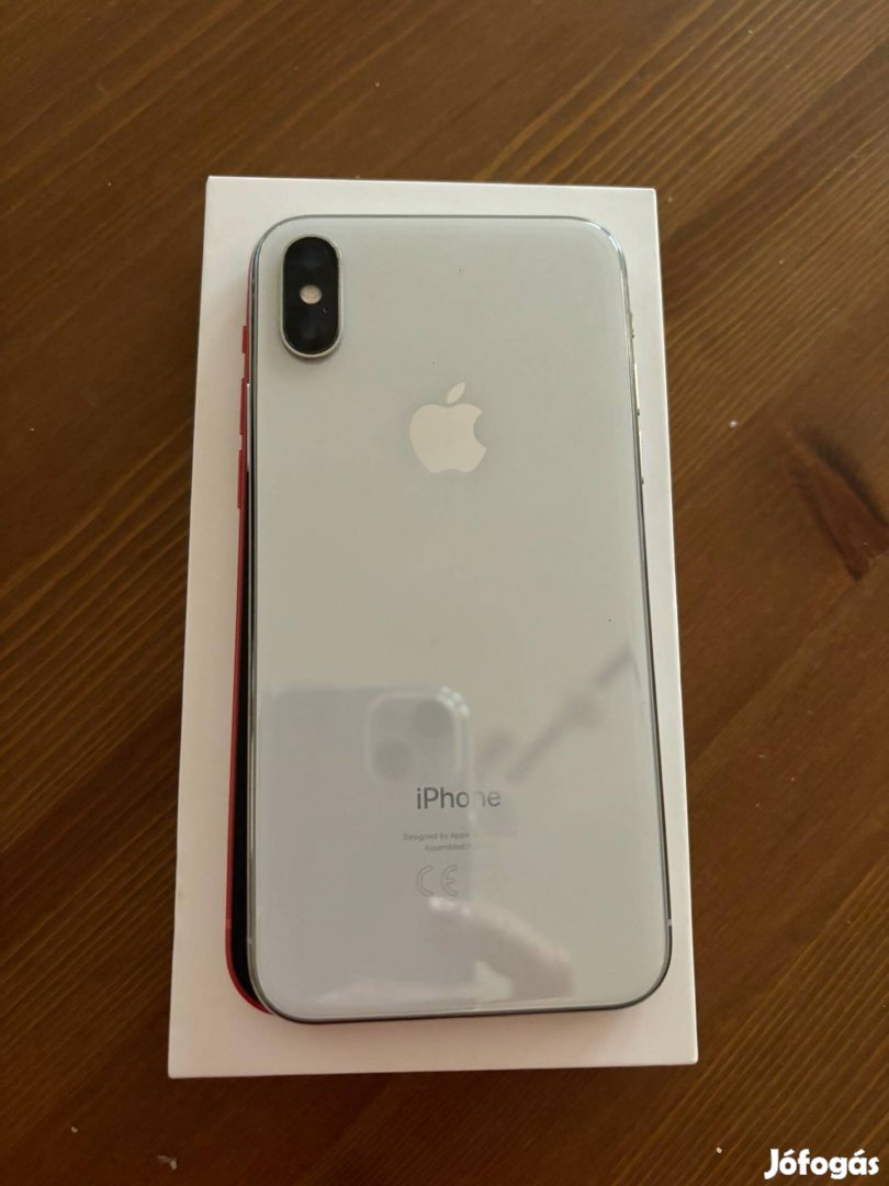 Apple I phone 10 ezüst 64 gb