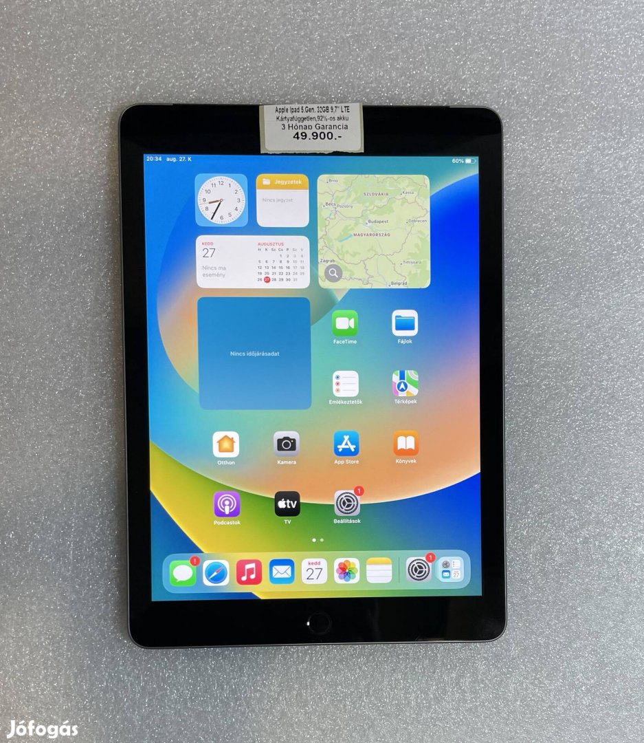 Apple Ipad 5.Gen. 32Gb 9.7" LTE