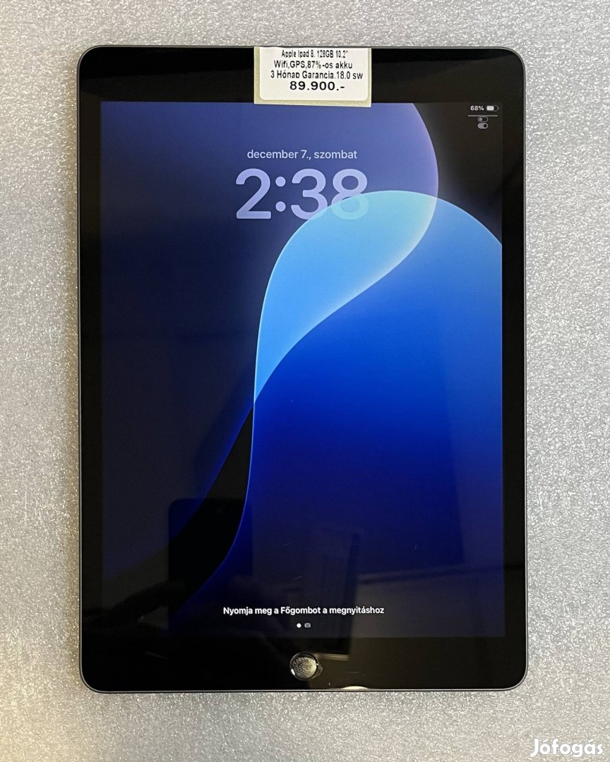 Apple Ipad 8 128Gb 10.2"