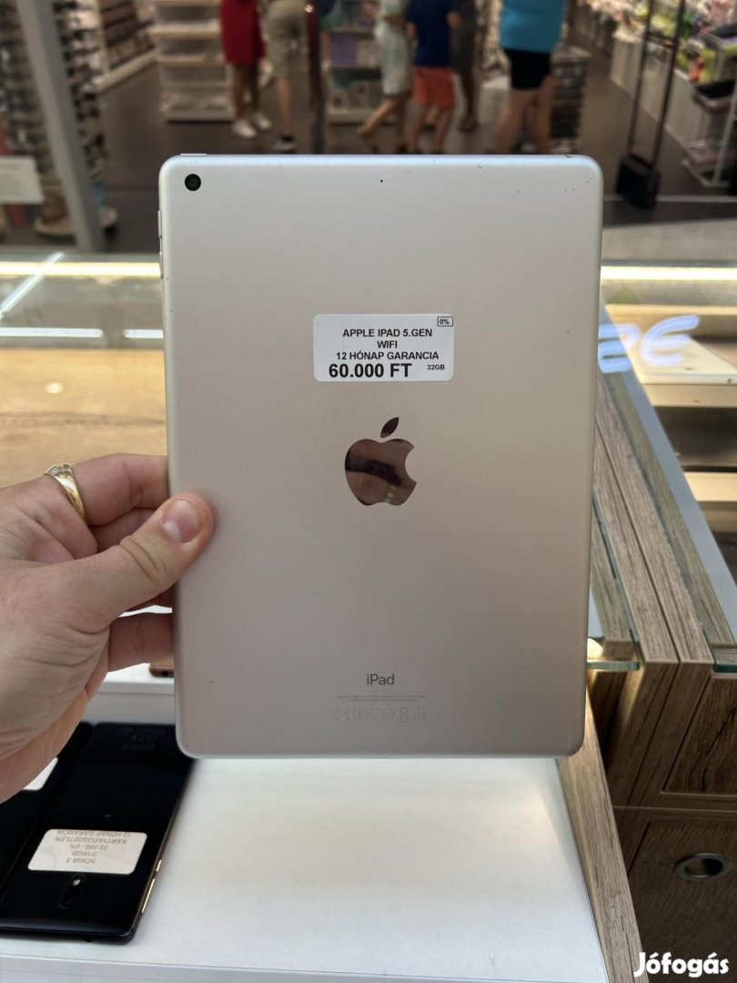 Apple Ipad 9.7 (2017) Wi-Fi 32 GB, 12 hó garancia