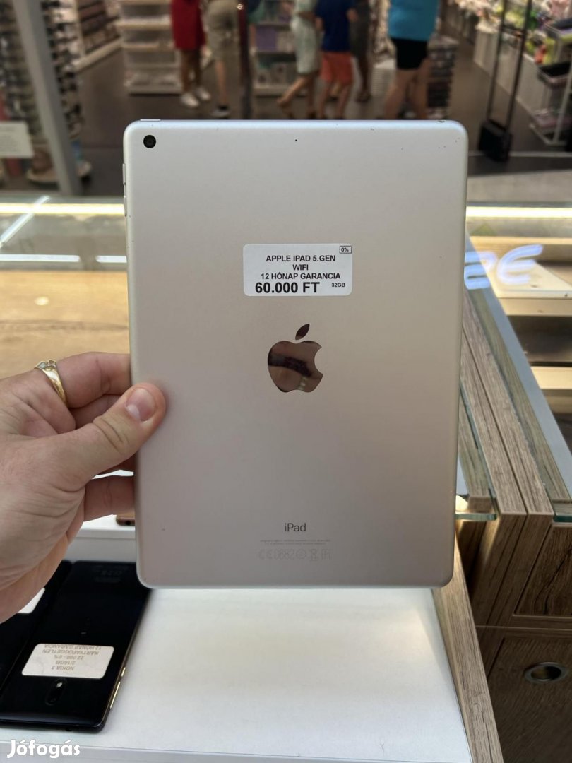 Apple Ipad 9.7 (2017) Wi-Fi 32 GB, 12 hó garancia