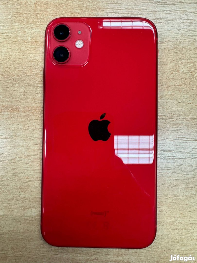 Apple Iphone 11 128GB RED (3 hónap garancia)