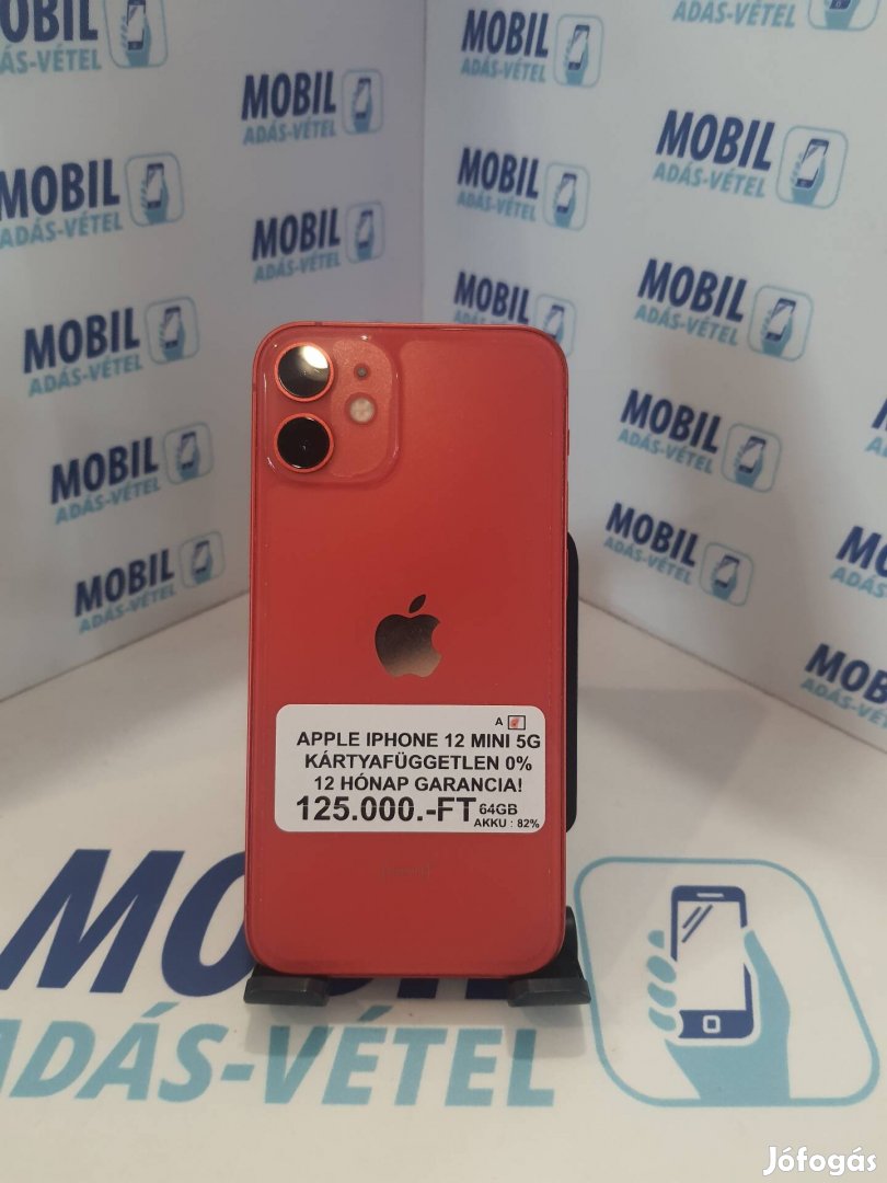 Apple Iphone 12 Mini 5G 64GB 12 hónap garancia