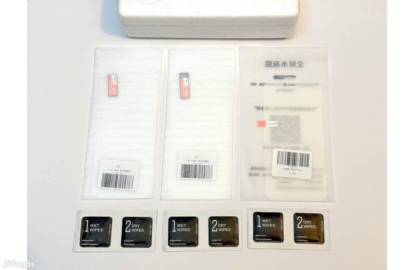 Apple Iphone 12 mini kijelzővédő fólia üveg és műanyag