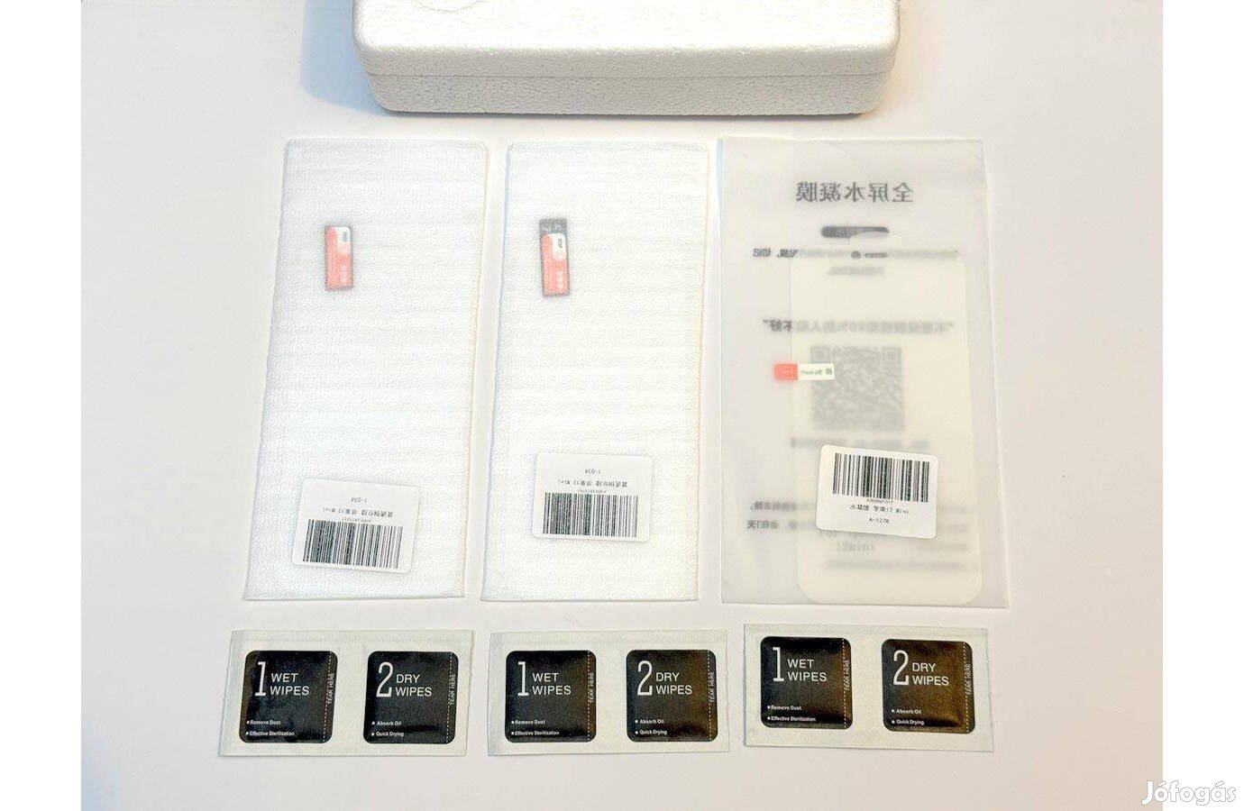 Apple Iphone 12 mini kijelzővédő fólia üveg és műanyag