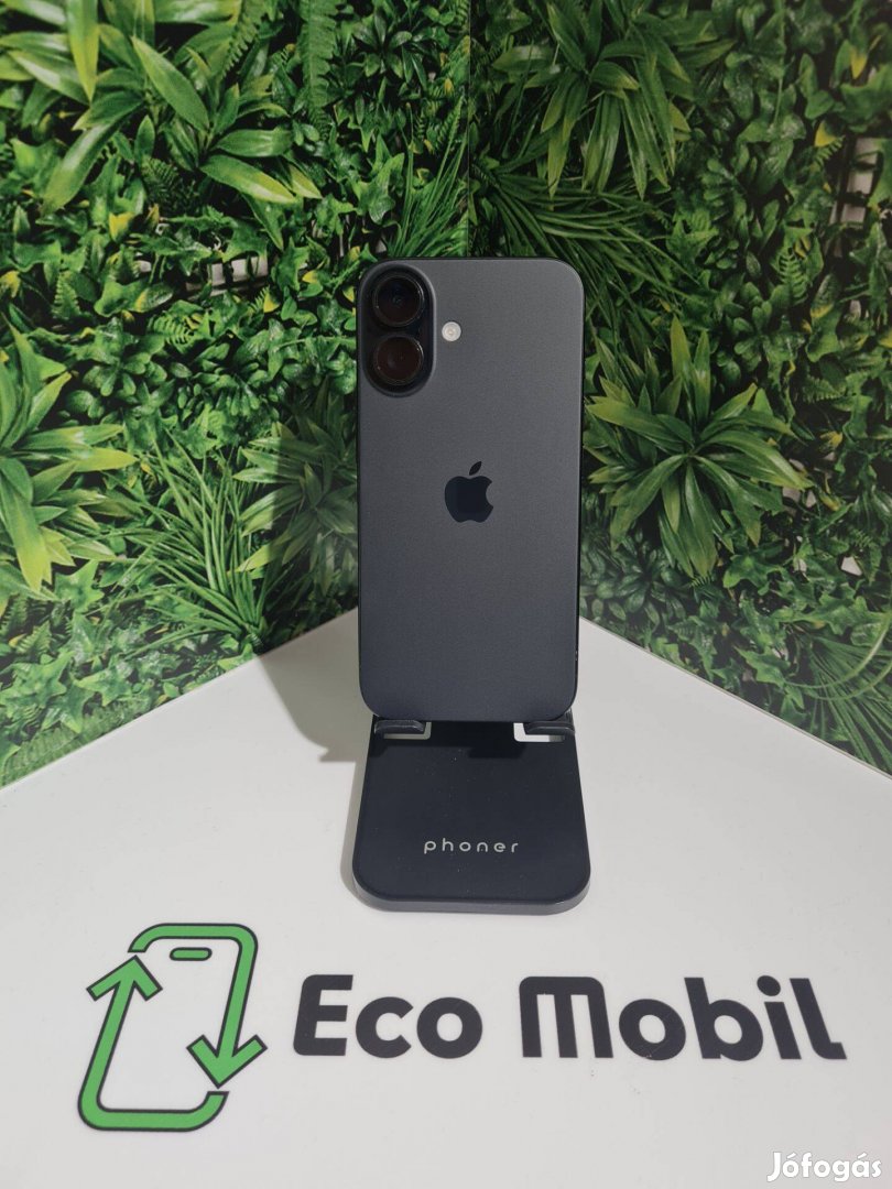Apple Iphone 16 128GB Kártyafüggetlen, 12 hó garancia