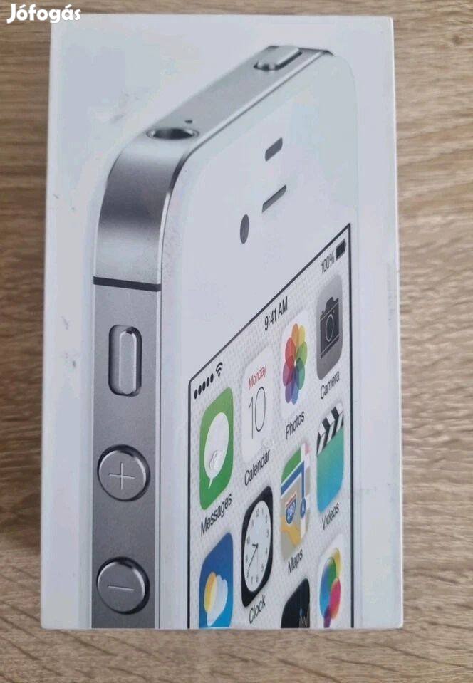 Apple Iphone 4S, White, 8 GB, Új 0 Perces!