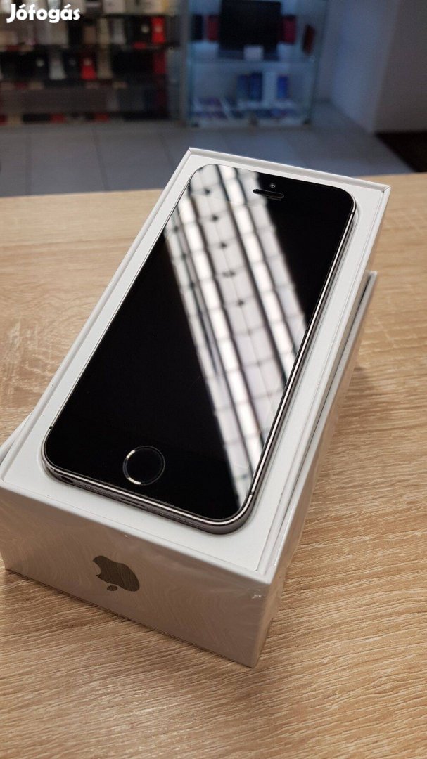 Apple Iphone 5S, Space Gray, 16GB, Újszerű, Új akku (100%), Ajándékok