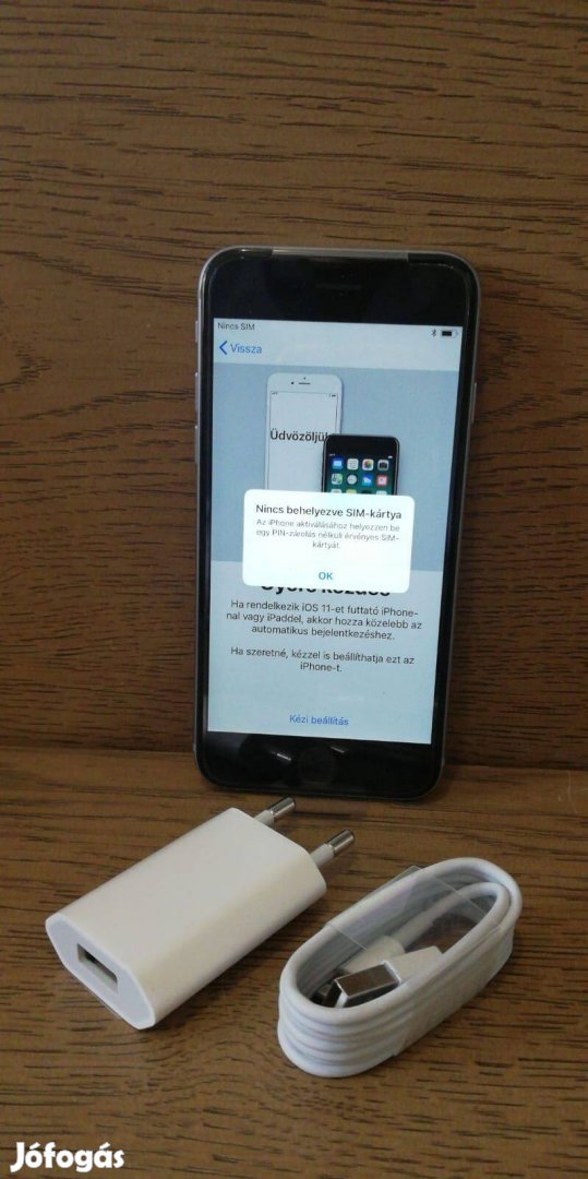Apple Iphone 6S 32GB Kártyafüggetlen,szép állapotú telefon 100% os akk