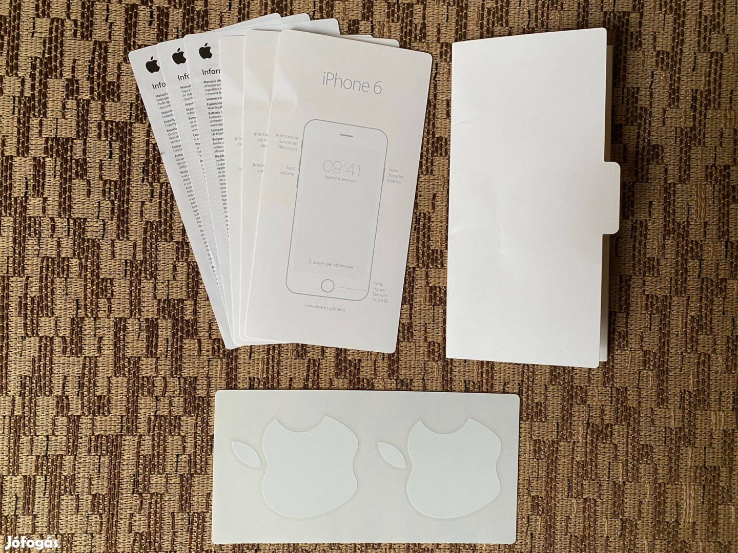 Apple Iphone 6 Space Gray 16GB doboz papírokkal