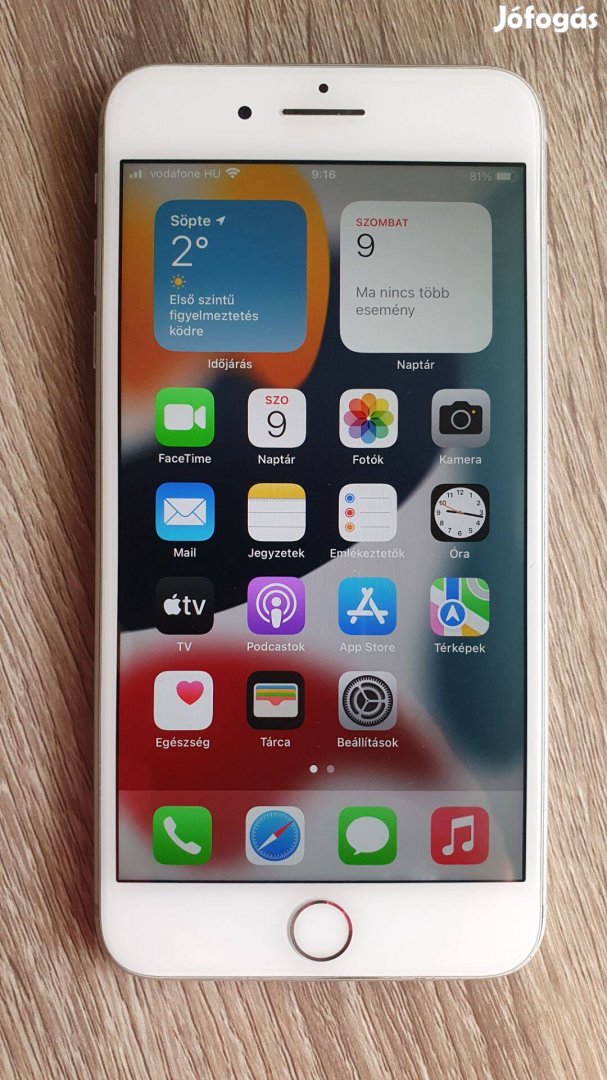 Apple Iphone 8 plus 256GB - független