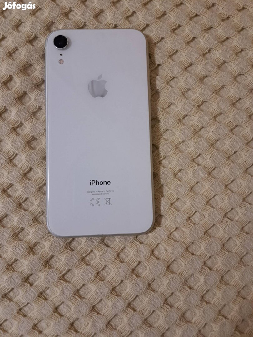 Apple Iphone XR White 64GB Független+Hibátlan működéssel 