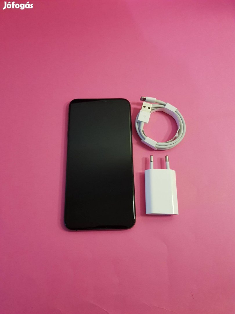 Apple Iphone XS Max 256GB Fekete Kártyafüggetlen mobiltelefon eladó!