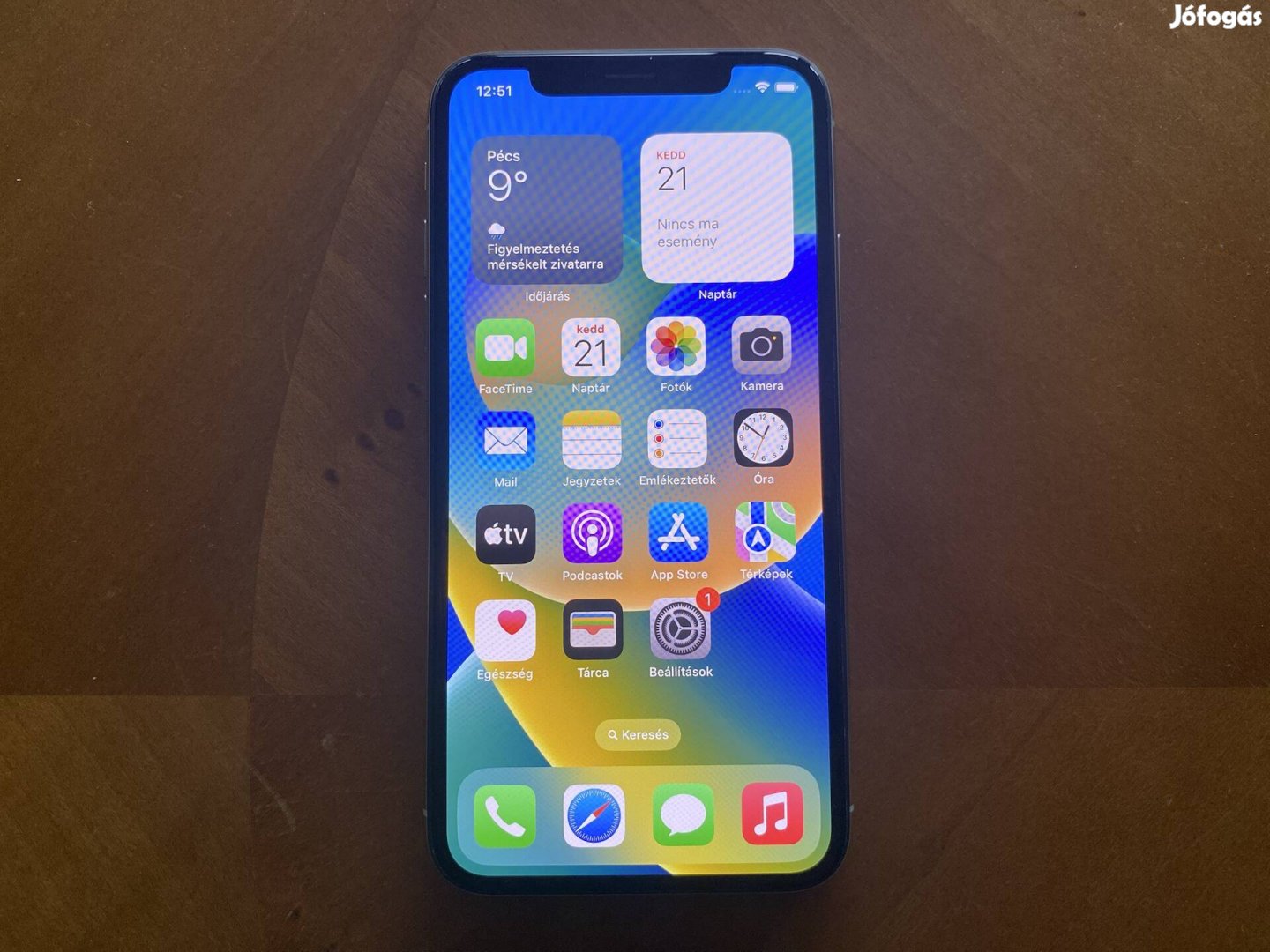 Apple Iphone X 256 GB ezüst (silver) 256GB RAM + tartozékok, tok