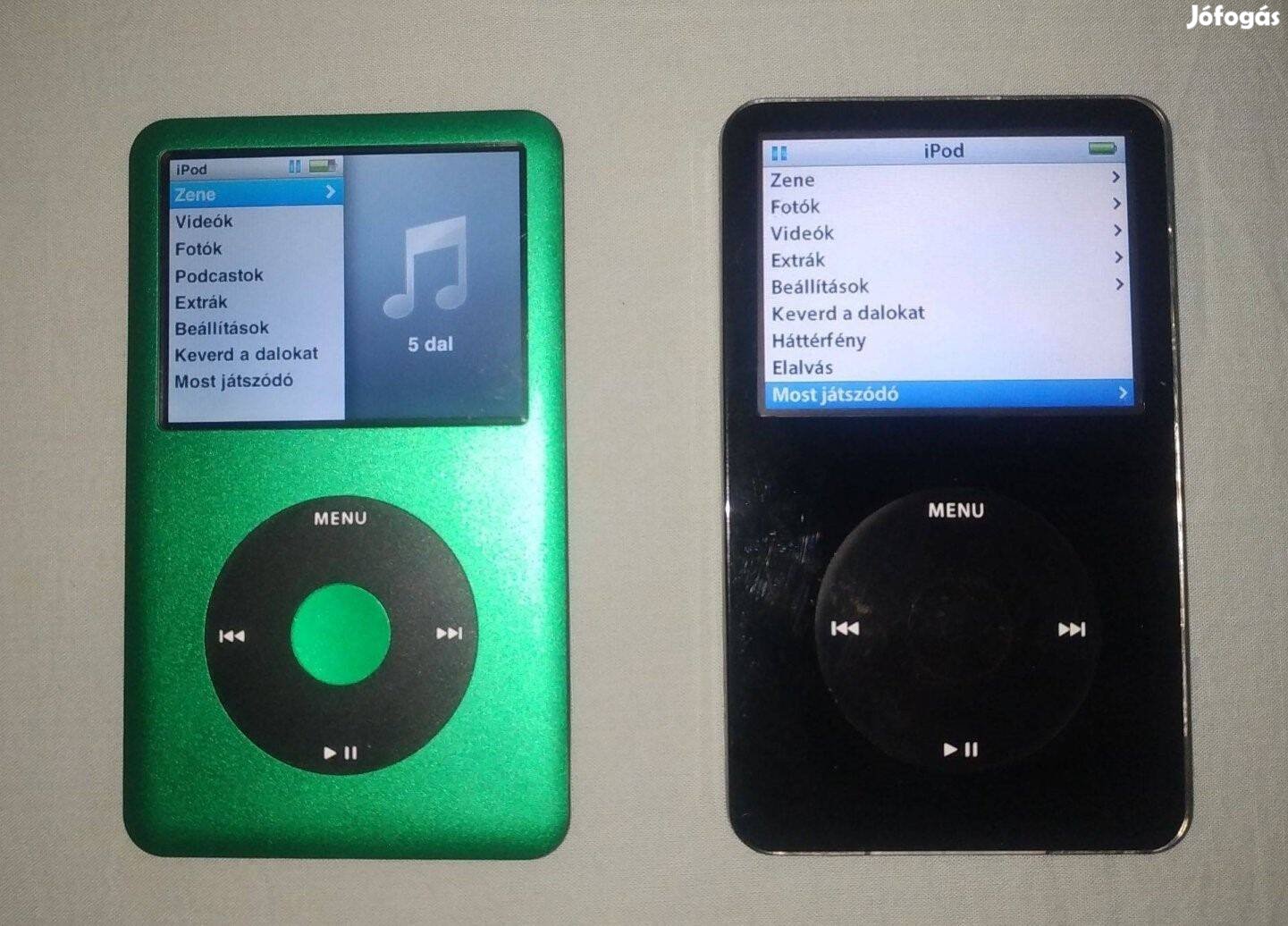 Apple Ipod Classic Video MP3 Lejátszó SSD Egyedi - Szerviz - Modding