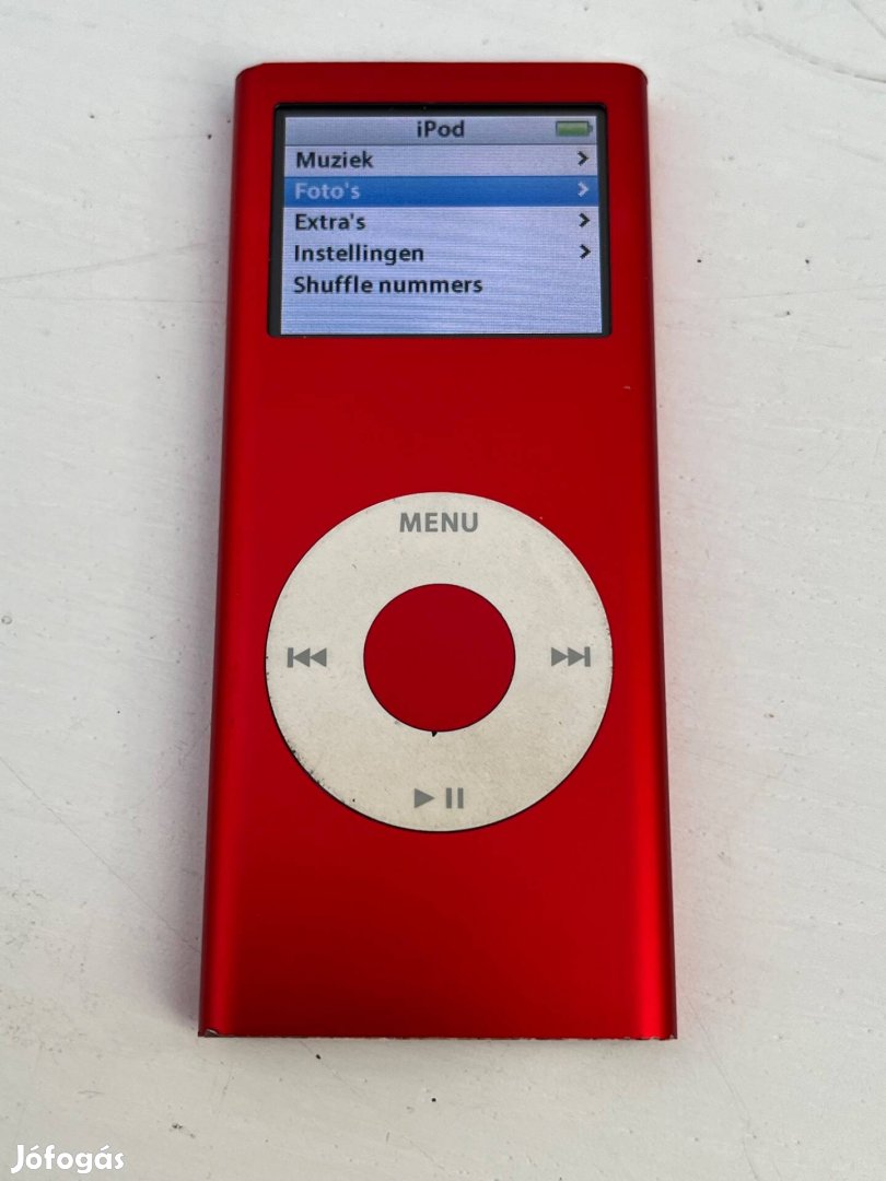 Apple Ipod nano A1199 4 GB 2nd gen 2.generációs piros red