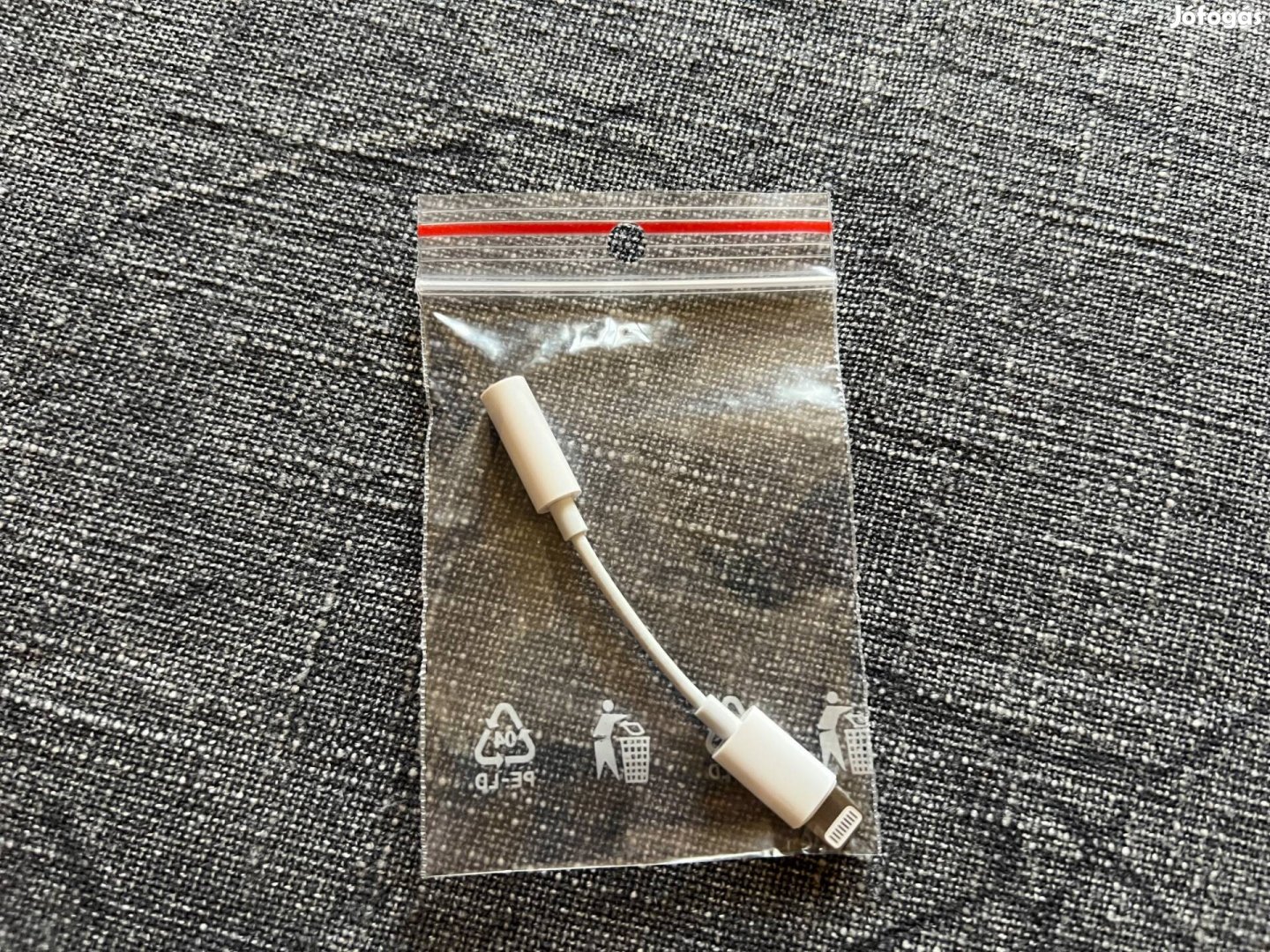 Apple Lightning-adapter 3,5 mm-es fejhallgató-csatlakozóhoz