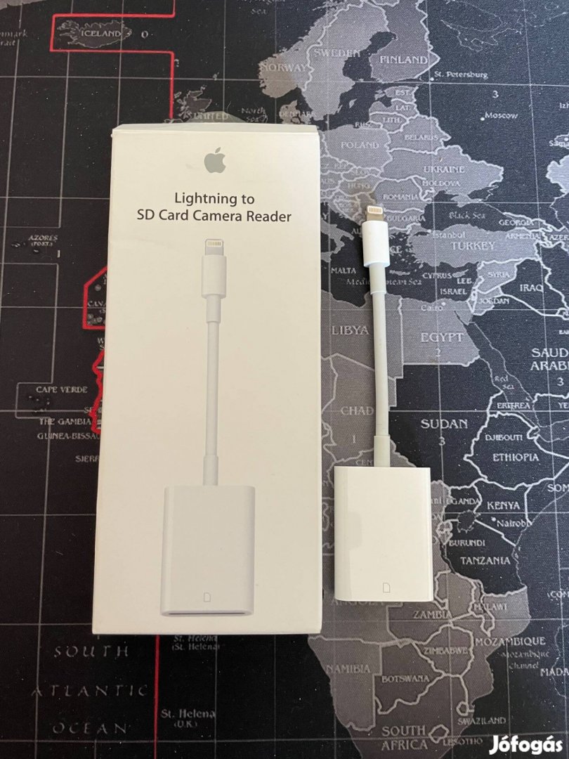 Apple Lightning to SD kártya kamera olvasó