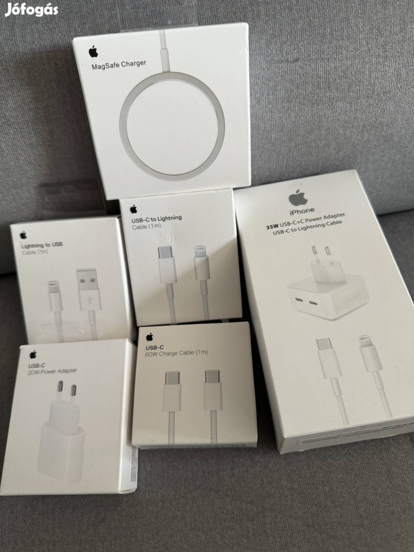Apple Lightning to USB-A és USB-C to Lightning kábelek (1M)