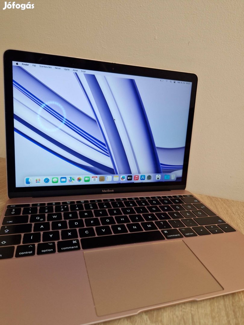 Apple Macbook 12 Retina Intel m3, 8 GB RAM szép állapot