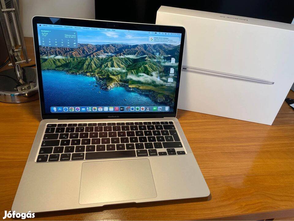 Apple Macbook Air 13 M1 8 GB/256 GB új hibátlanul eladó