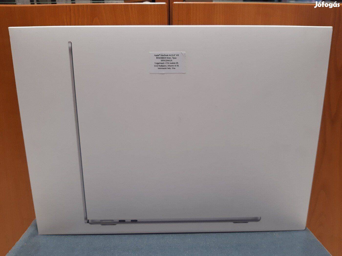 Apple Macbook Air 13" M3 256GB Laptop Új 3 év Apple Garanciával !