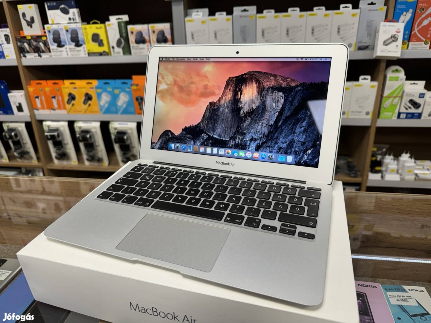 Apple Macbook Air 2015 11" 128GB 1Hó Garanciácal