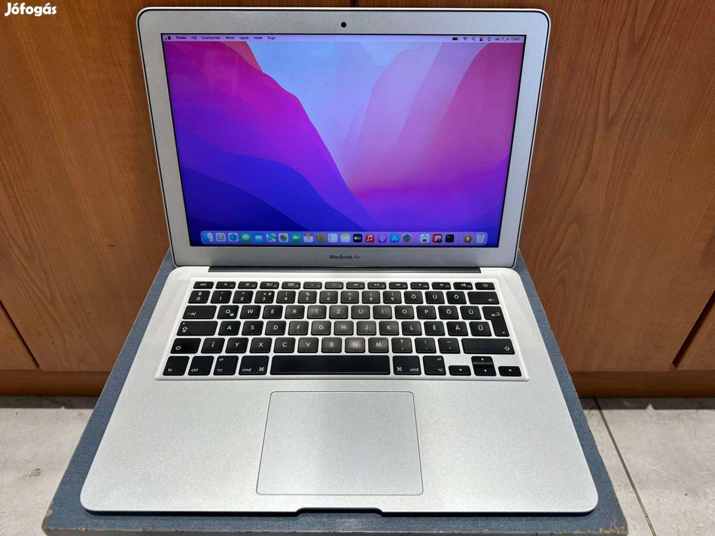 Apple Macbook Air 2017 13" Laptop Újszerű Silver Garis !