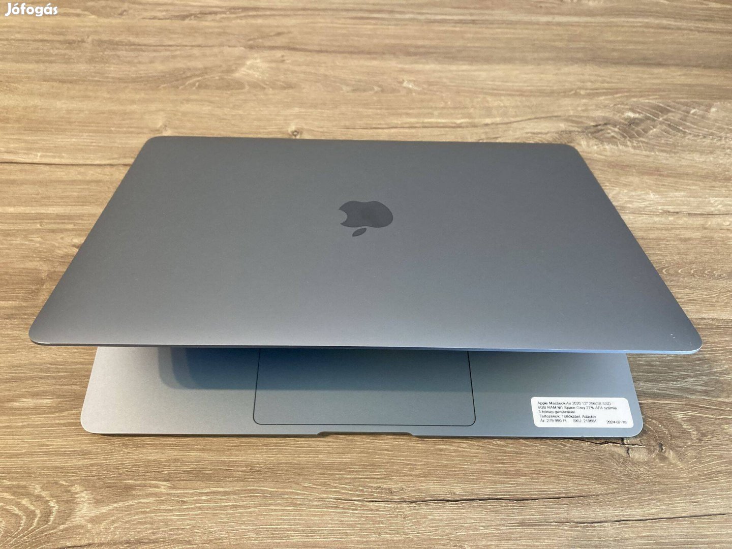 Apple Macbook Air 2020 M1 13" Asztoszürke 8GB 256GB 27% áfa számla