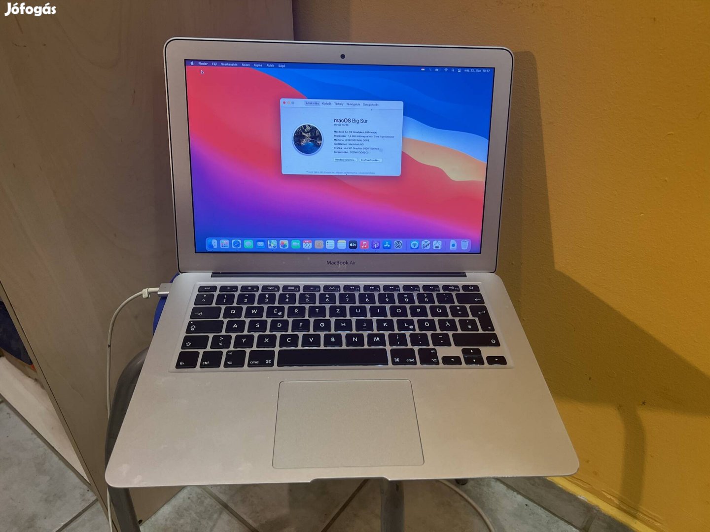 Apple Macbook Air 8/512gb (14/15)Hibatlan allapotban!