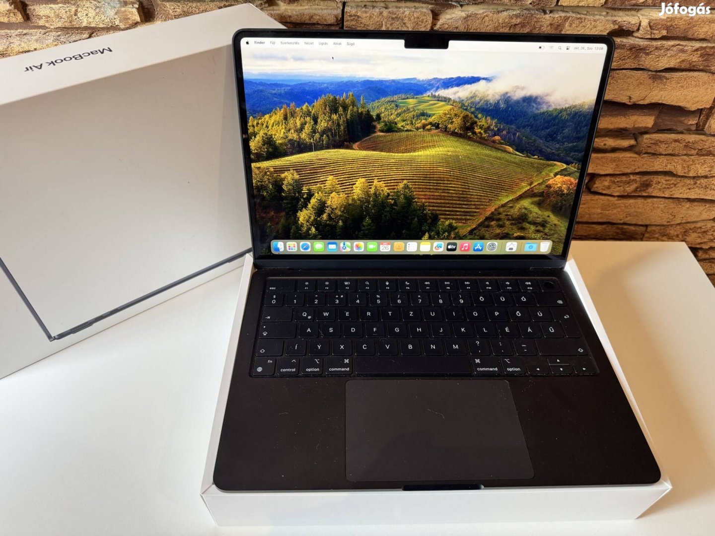 Apple Macbook Air M2 Újszerű/magyar/fekete