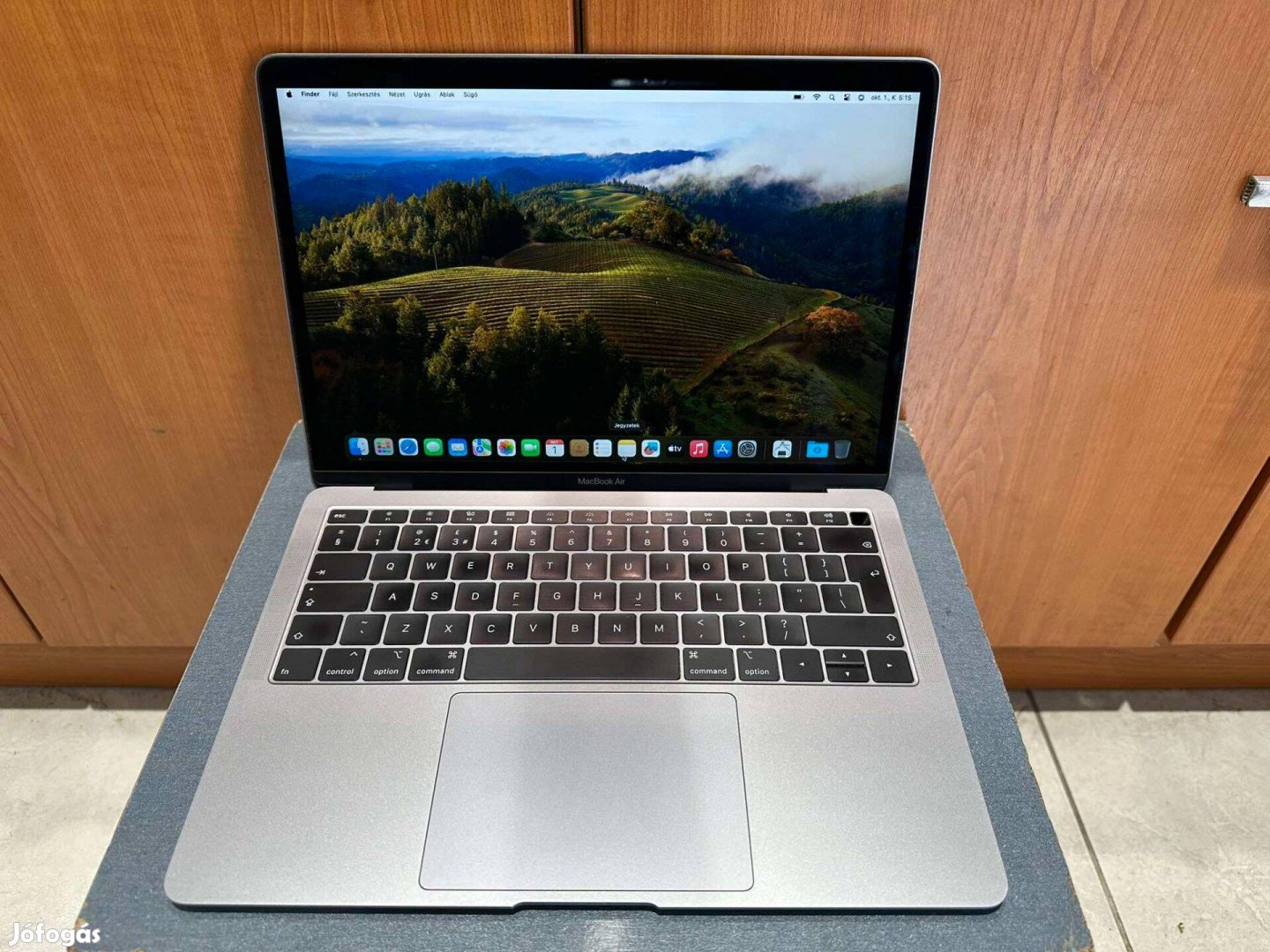 Apple Macbook Air Retina 2018 13" Laptop Újszerű Space Gray Garis !