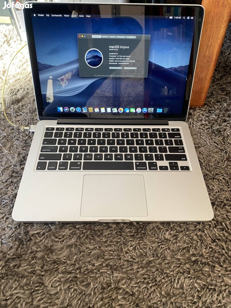 Apple Macbook Pro 13 2015 i5 szép korrekt jó 