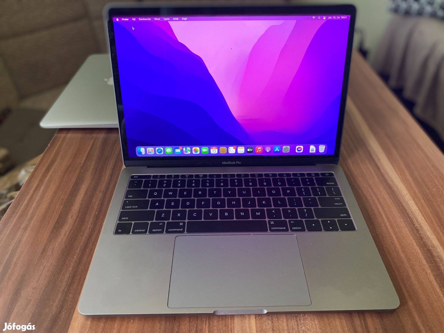 Apple Macbook Pro 2016 -13 hüvelykes, laptop