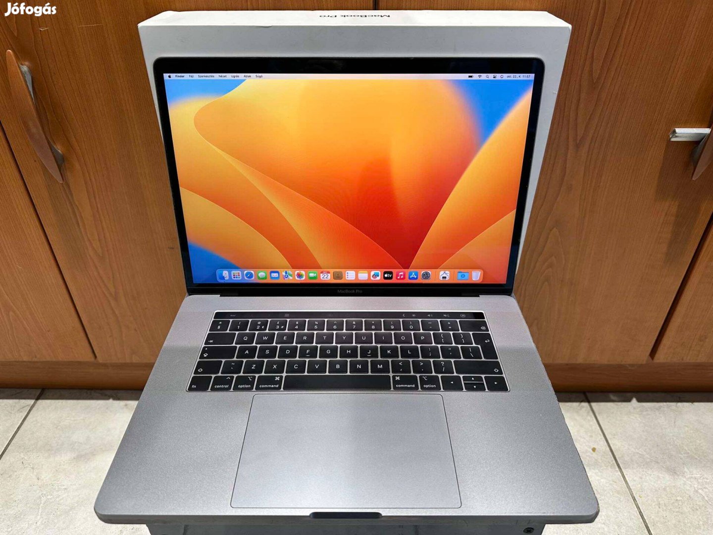 Apple Macbook Pro 2018 15" Laptop Újszerű Space Gray Garis !