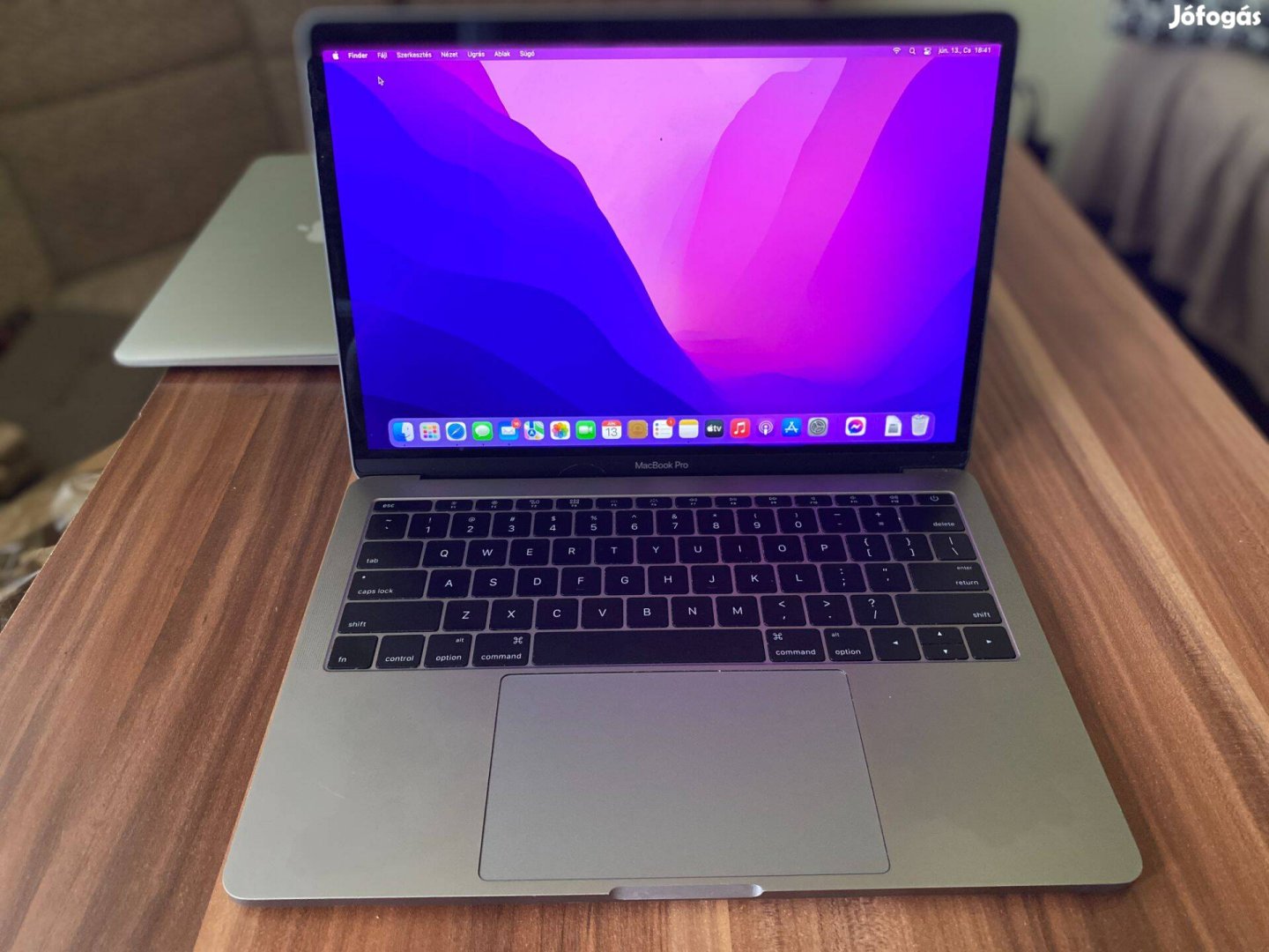 Apple Macbook Pro (13 hüvelykes, 2016) laptop