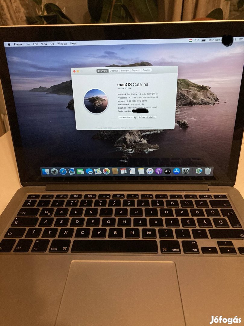 Apple Macbook Pro elado