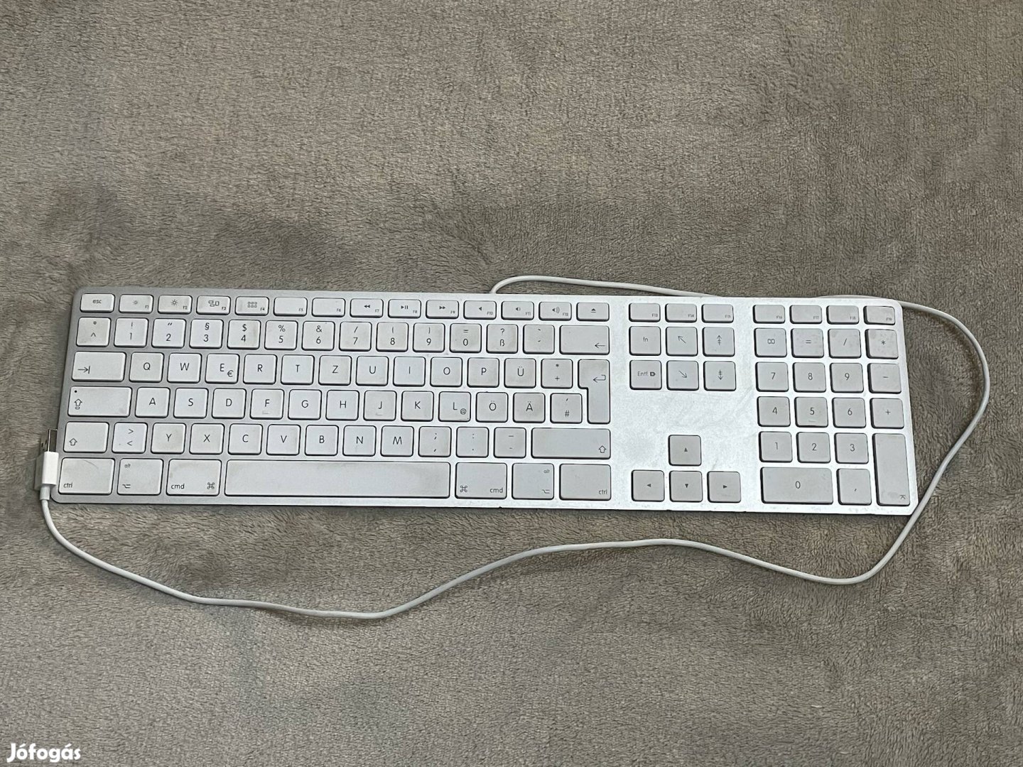 Apple Magic Keyboard A1243 német billentyűzet teszteletlen