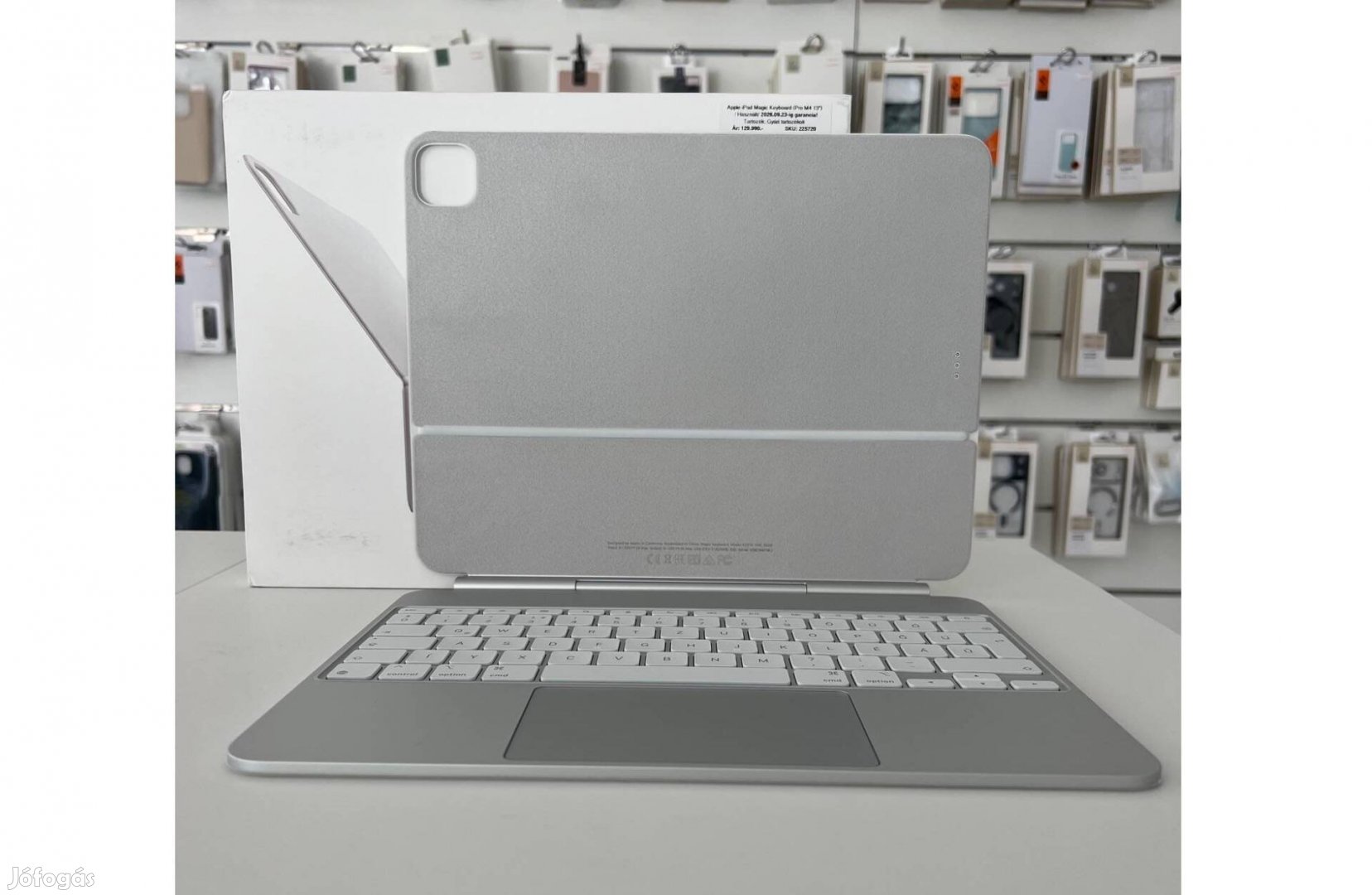 Apple Magic Keyboard ipad Pro 13 M4 Folio White HUN