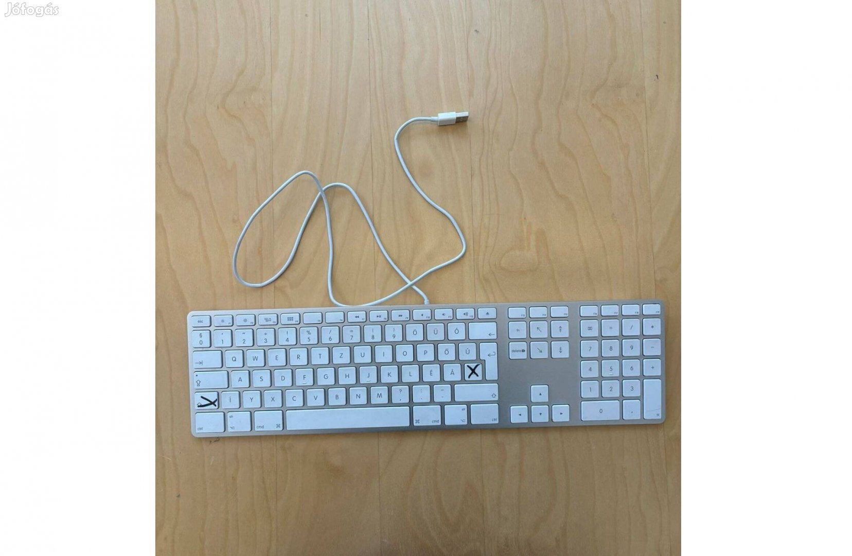 Apple Magic Keyboard numerikus számpaddal alkatrésznek hibás
