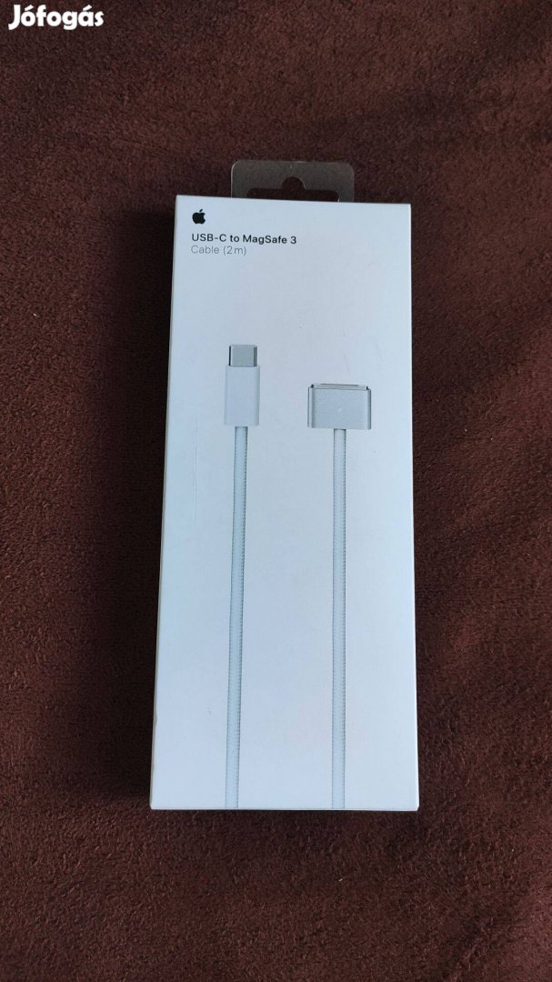 Apple Magsafe 3 kábel eladó (eredeti, bontatlan, 2m)