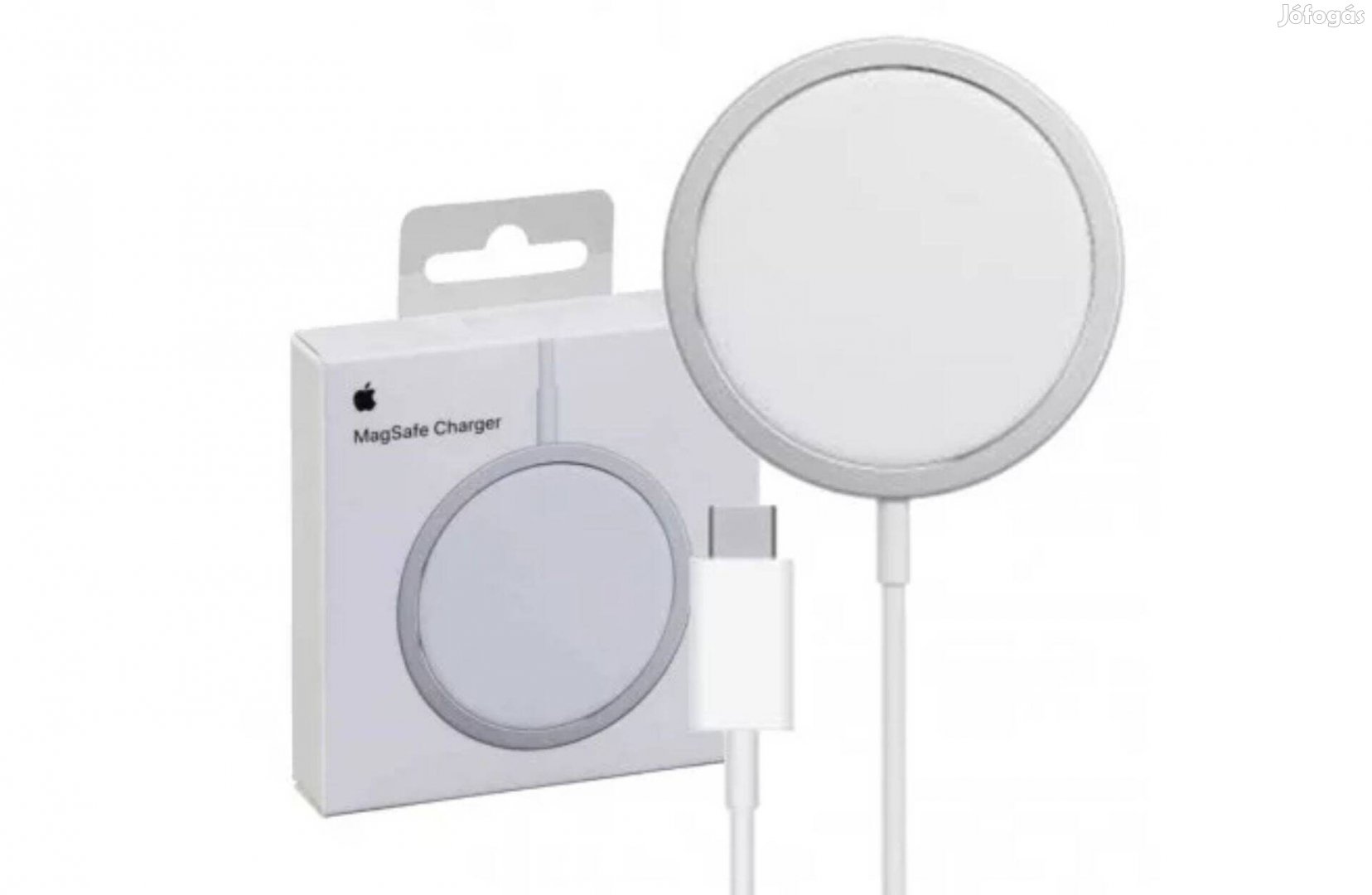Apple Magsafe A2140 vezeték nélküli töltő, 1m, fehér, új