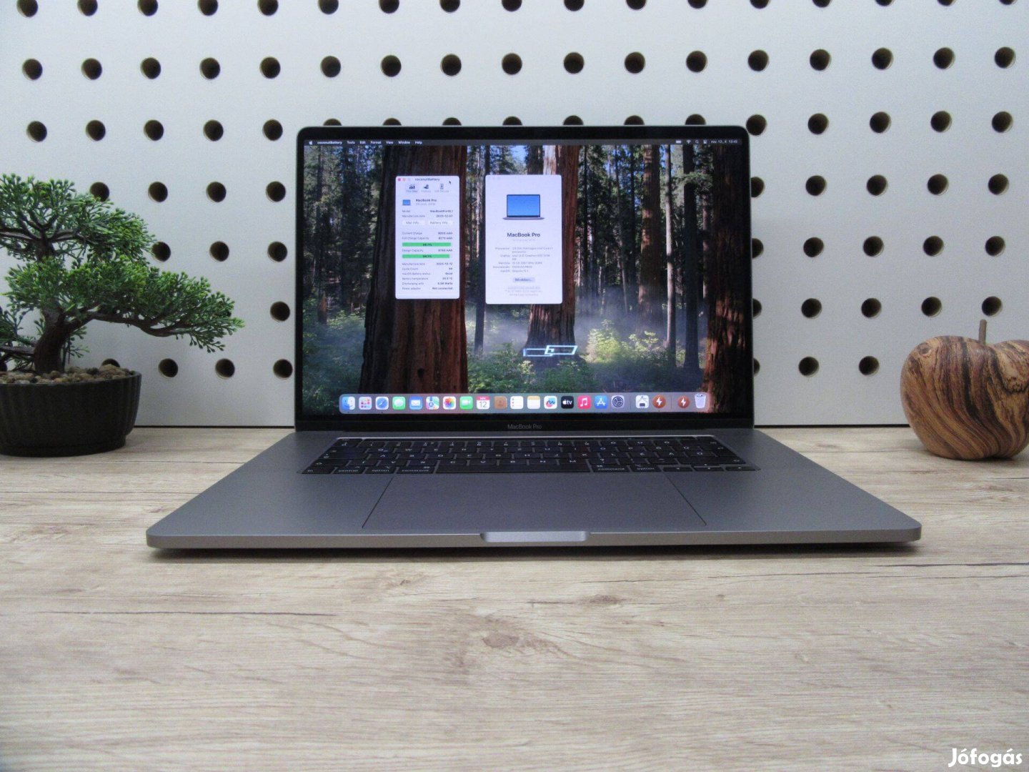 Apple Retina Macbook Pro 16 - 2019 - Használt, megkímélt