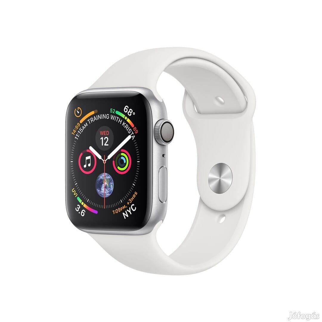 Apple Series 4 44mm  - Szín: Ezüst