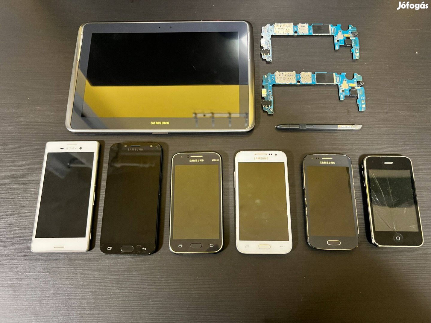 Apple Sony Samsung telefon tablet alkatrésznek vagy javításra