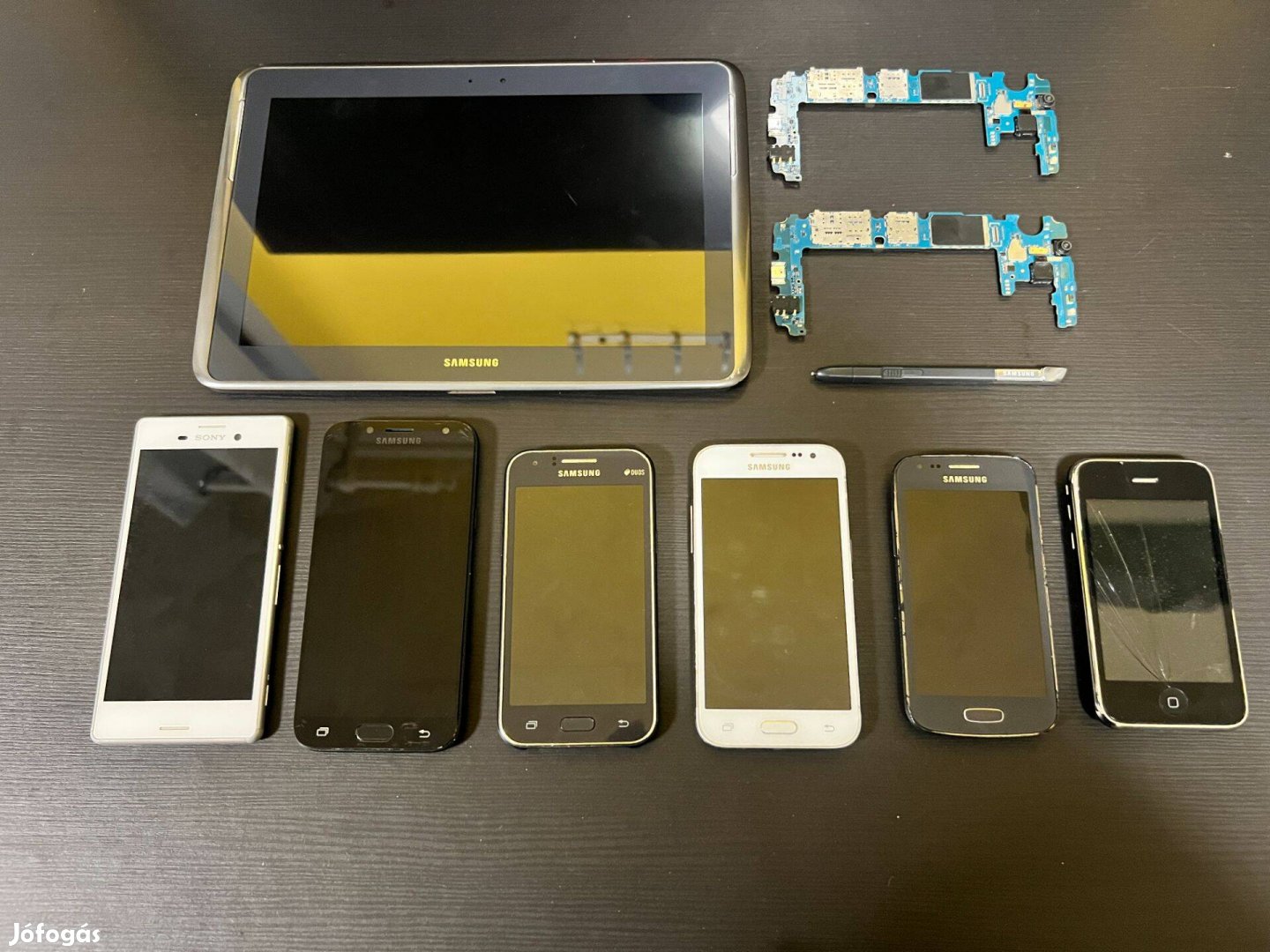 Apple Sony Samsung telefon tablet alkatrésznek vagy javításra