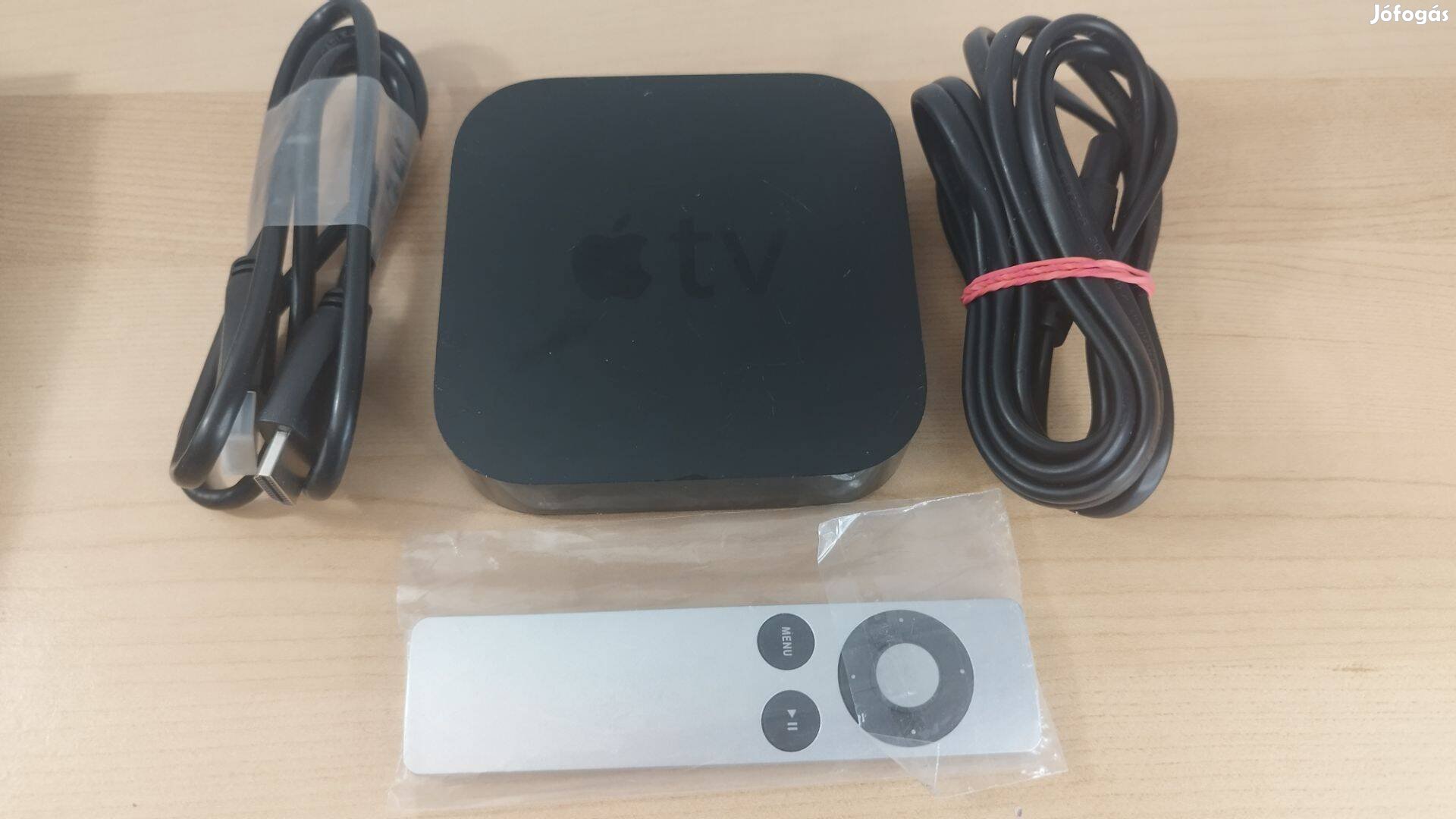 Apple TV A1469 3. generáció kiegészítőkkel olcsón eladó