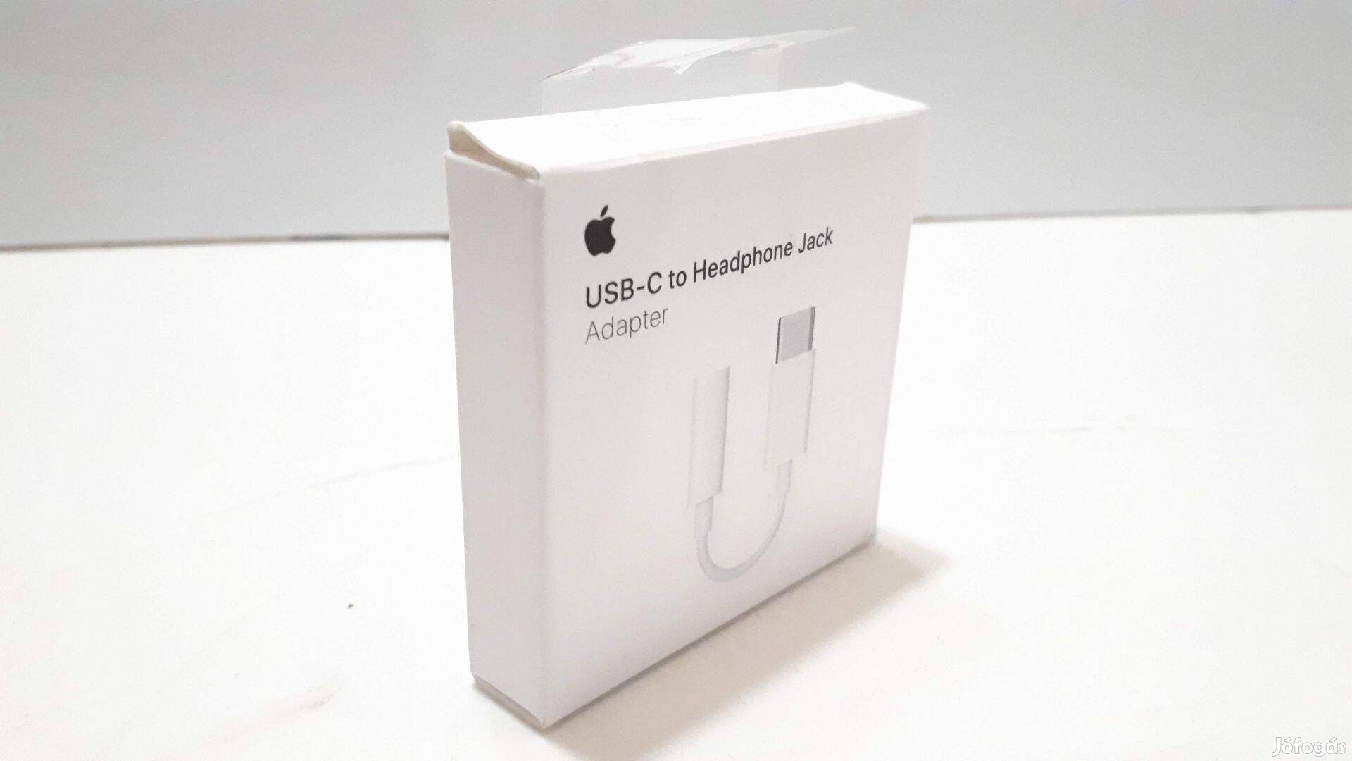 Apple USB-C átalakító 3,5 mm-es jack csatlakozóra, fehér