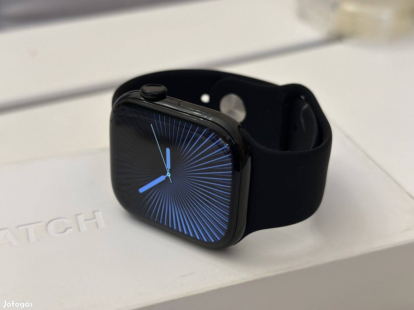 Apple Watch 10, Black, 100 akku, 46mm, Garanciális, új